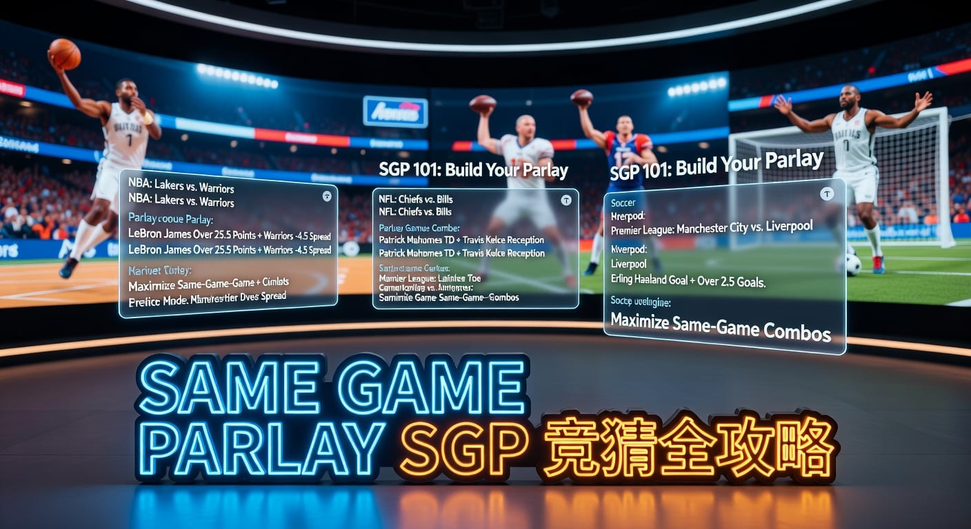 超级过关 same game parlay SGP 实战拆解