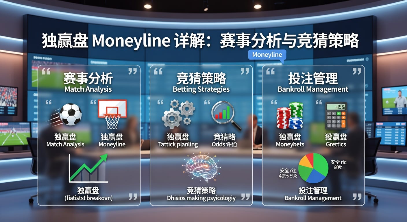 独赢盘 moneyline｜赔率体育官网新手与进阶解读